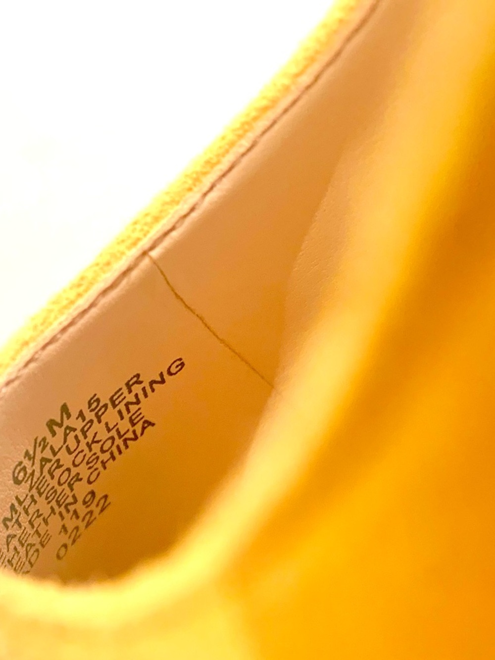 Marc Fisher LTD Zala Yellow Leather Suede Block Heel Pumps - Picture 6 of 9